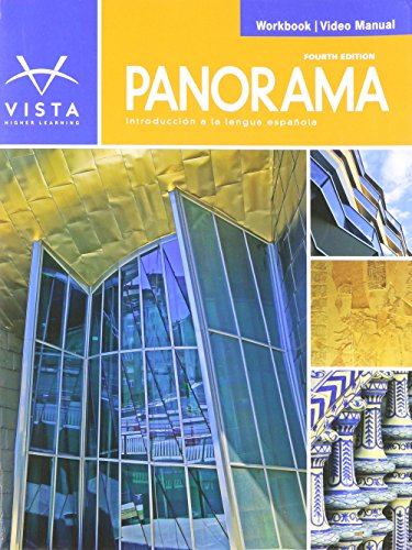Panorama 4th Edition Workbook/Video Manual (Panorama)