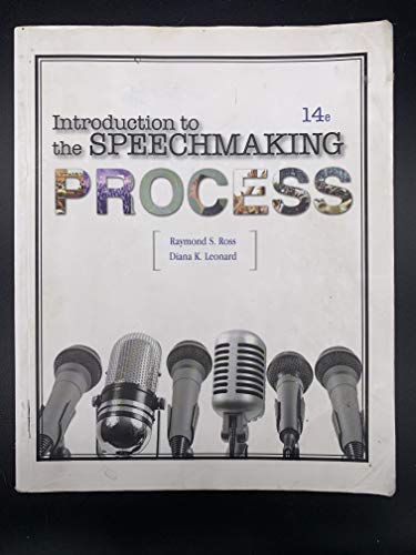 Introduction to the Speechmaking Process