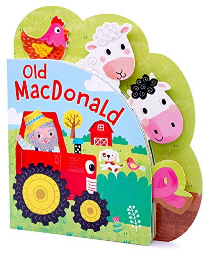 Old MacDonald-Filled with Colorful Illustrations and Friendly Characters, Interactive Tabs invite Children to Touch and Turn the Pages-Ages 12-36 Months (Heads, Tails & Noses)