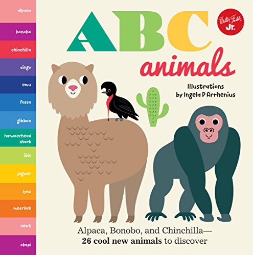 Little Concepts: ABC Animals: Alpaca, Bonobo, and Chinchilla - 26 cool new animals to discover (Volume 5)