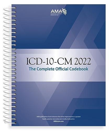ICD-10-CM 2022: The Complete Official Codebook With Guidelines