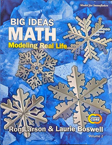 Big Ideas Math: Modeling Real Life Common Core - Grade 2 Student Edition Volume 2, c. 2019, 9781642084061, 1642084069
