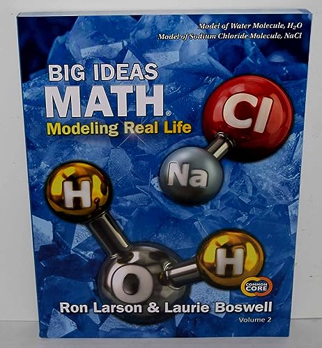 Big Ideas Math: Modeling Real Life Common Core - Grade 5 Student Edition Volume 2