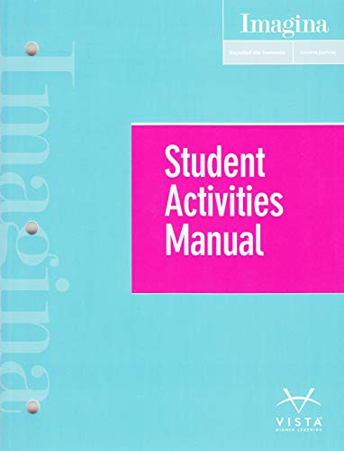 Imagina 4e Student Activities Manual