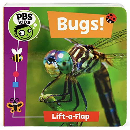 Bugs and Insects! A PBS Kids Lift-a-Flap Board Book for Babies and Toddlers, Ages 1-4