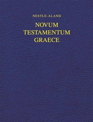 Novum Testamentum Graece (NA28), Wide Margin (Hardcover): Nestle-Aland 28th Edition (Wide Margin) (Ancient Greek Edition)