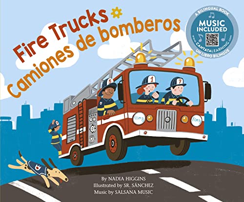 Fire Trucks / Camiones de Bomberos (Machines! / ¡Las máquinas!) (Machines!/ ¡las Máquinas!) (English and Spanish Edition)