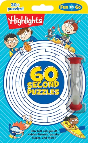 60-Second Puzzles (Highlights Fun to Go)