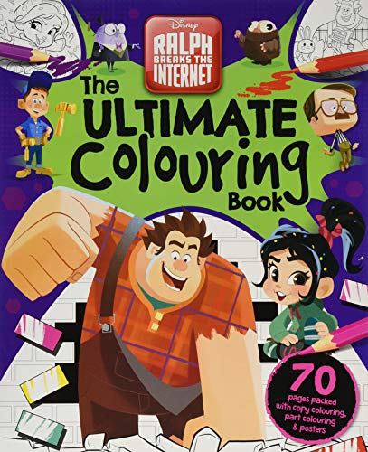 Disney - Wreck It Ralph 2: The Ultimate Colouring Book (Mammoth Colouring Disney)