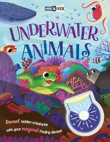 Hide-and-Seek Underwater Animals: with Magical Flashlight to Reveal Hidden Images