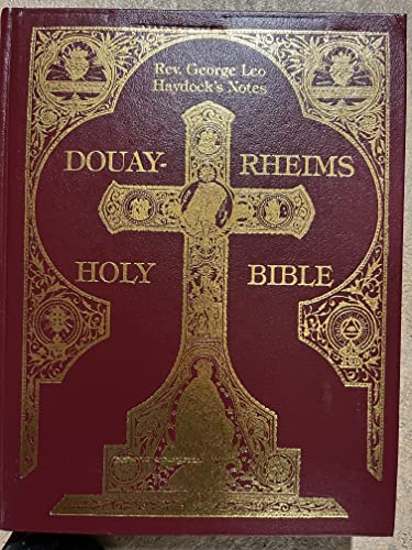 Haydock - Douay Rheims Bible - Large Print