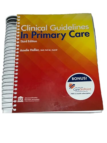 CLINICAL GUIDELINES IN PRIMARY CARE