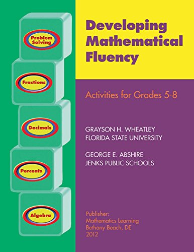 Developing mathematical fluency: Activities for grades 5-8