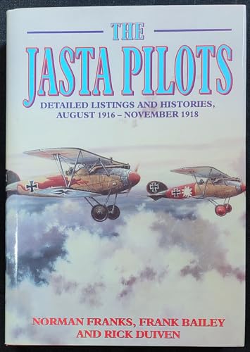 JASTA PILOTS: Detailed listings and histories August 1916 - November 1918