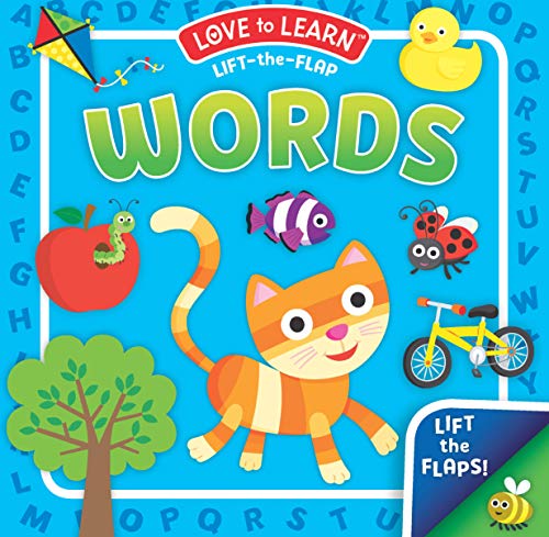 Lift-the-Flap Words-Large Flaps and Colorful Illustrations offer an Engaging Introduction to First Words (Love to Learn)