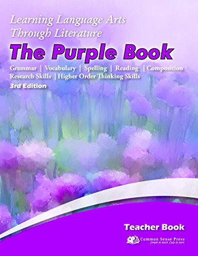 Learning Language Arts through Literature PURPLE BOOK 2018