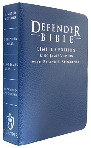Defender Bible Limited Edition King James Version with Expanded Apocrypha