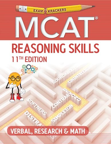 Examkrackers MCAT Reasoning Skills: Verbal, Research & Math