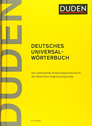 Duden Universal Wörterbuch, nouvelle édition 2019