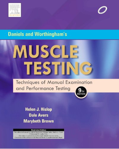 Daniels and Worthingham's Muscle Testing : Techniques of Manual Examination, 9e
