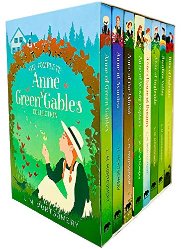 The Complete Anne of Green Gables Collection 8 Books Box Set by L. M. Montgomery (Anne of Green Gables Avonlea Island Windy Poplars House of Dreams Ingleside Rainbow Valley & Rilla of Ingleside)