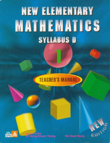 New Elementary Mathematics: Syllabus D, Book 1 - Teacher's Manual