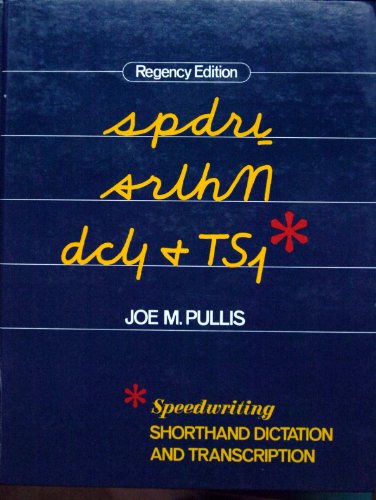 Speedwriting Shorthand Dictation and Transcription