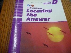 Sra Skill Series: Sss LV D Locating the Answer