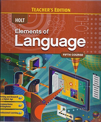 Elements Of Language 11 5th Crs (TE)