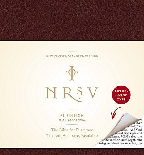 NRSV XL with Apocrypha (burgundy)