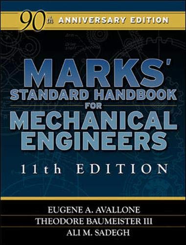 Marks' Standard Handbook for Mechanical Engineers 11th Edition