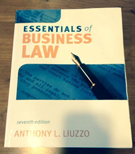 Essentials of Business Law