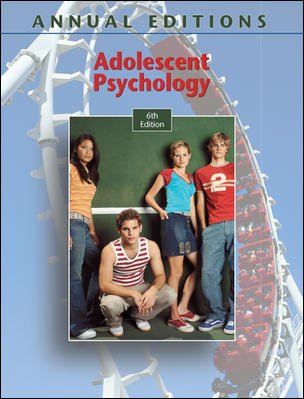 Adolescent Psychology, 6th Edition (Annual Editions)