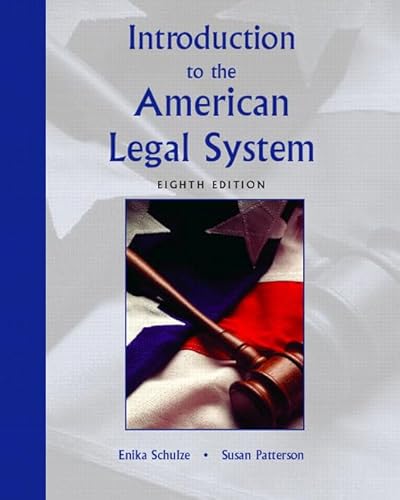 Introduction to the American Legal System (8th Edition)