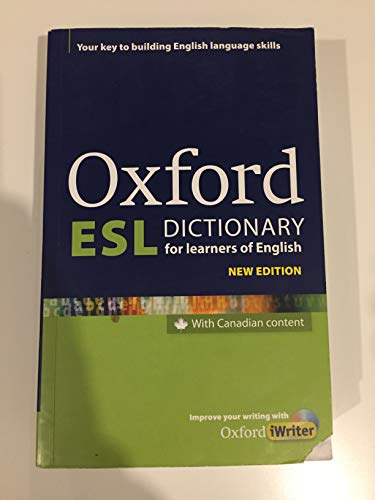 Oxford Esl Dictionary: Oxford Esl Dictionary with CD-Rom, New Edition