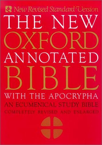 The New Oxford Annotated Bible with the Apocrypha, New Revised Standard Version