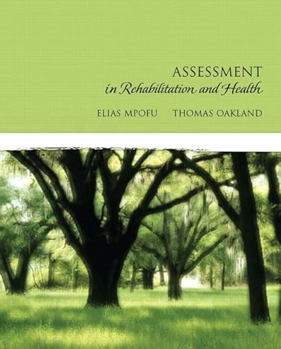 Assessment in Rehabilitation and Health