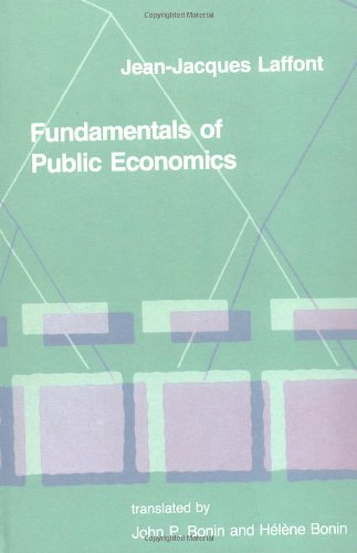 Fundamentals of Public Economics (English and French Edition)