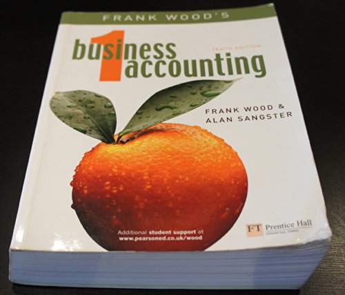 Cover of Frank Wood's Business Accounting 1 by Wood, Frank, paperback Book