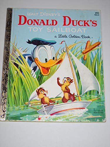 Walt Disney's Donald Duck's toy sailboat (A Little golden book)