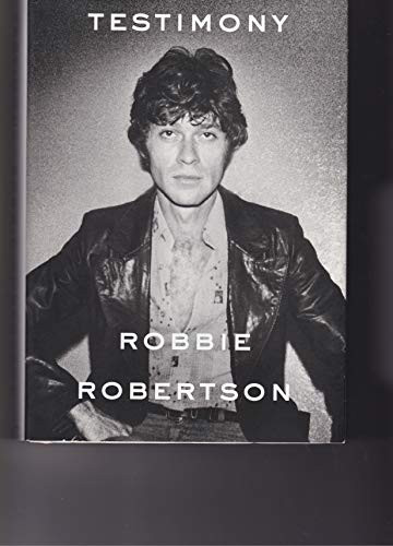 Cover of Testimony by Robertson, Robbie, hardcover Book