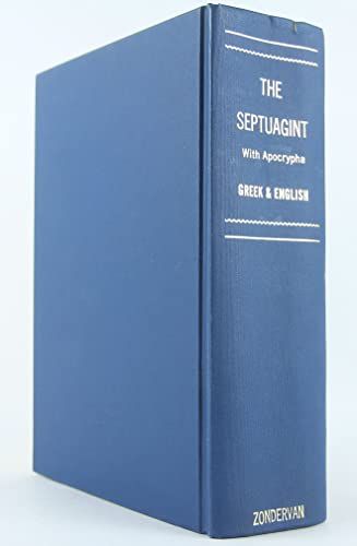 The Septuagint with Apocrypha: Greek & English
