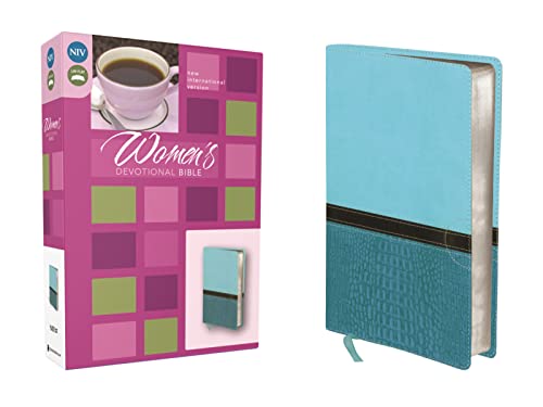 NIV, Women's Devotional Bible, Leathersoft, Teal