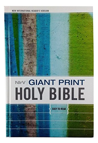 NIrV, Giant Print Holy Bible, Giant Print, Hardcover