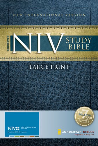 Zondervan NIV Study Bible, Large Print