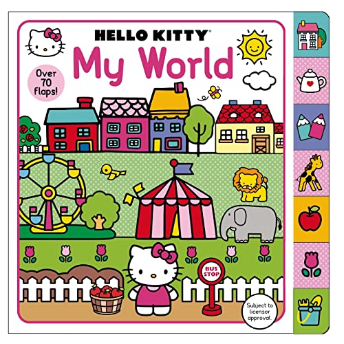 Hello Kitty: My World: A Lift-the-Flap Book with over 70 Flaps