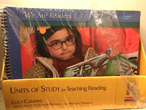 Units of Study for Teaching Reading, Grade K: A Workshop Curriculum
