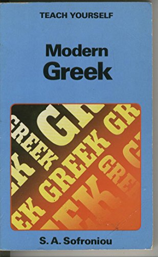 Teach Yourself Modern Greek (Teach Yourself)