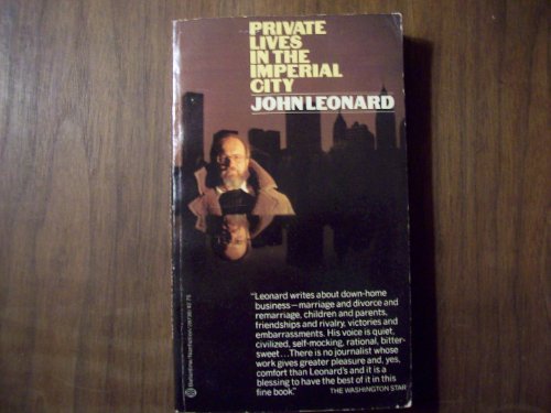 Private Lives in the Imperial City