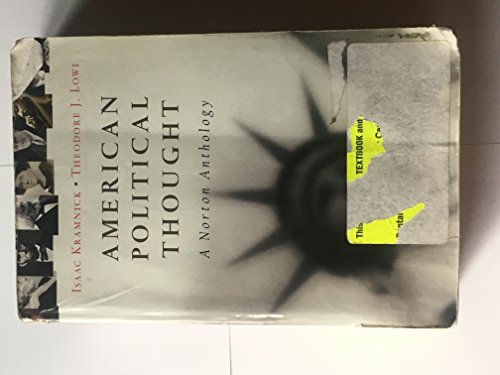 American Political Thought: A Norton Anthology